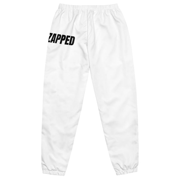 Zapped White Joggers