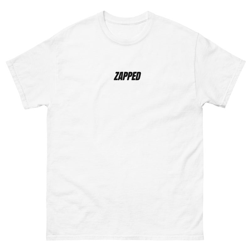 Zapped White Tee